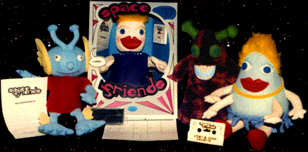 Space Friends Have Landed!!